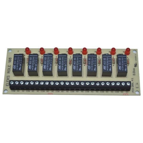 E-P-RL-8 8'li Panel Röle Kartı