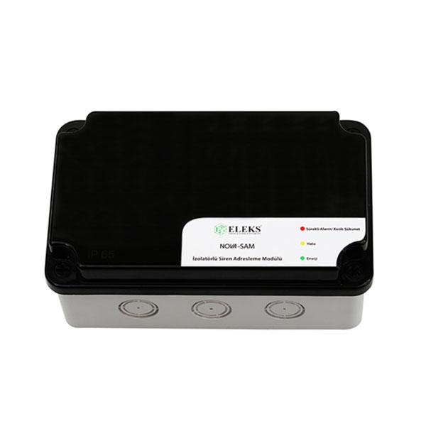 NOVA-SAM İzolatörlü İzlenebilir Siren Modülü